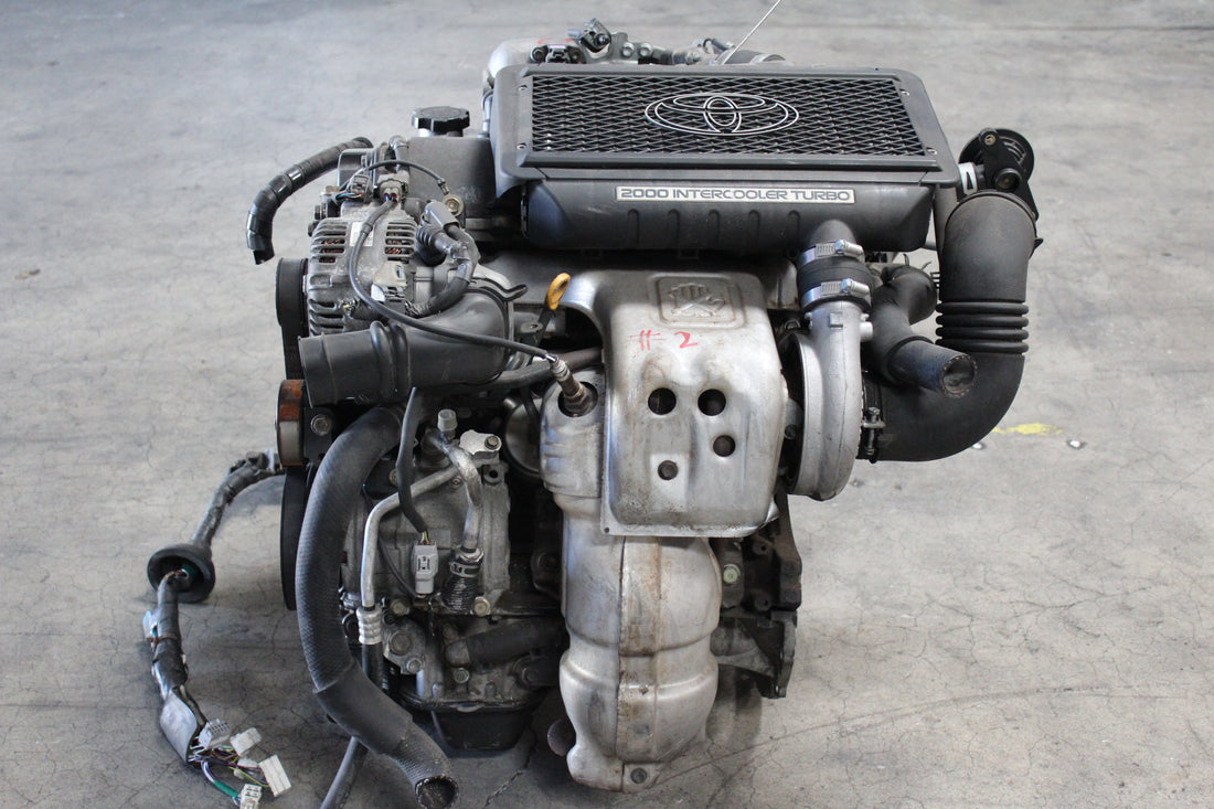 JDM 1997-2001 TOYOTA CALDINA MR2 3SGTE 4TH GEN ST215 2.0L TURBO ENGINE + WIRING