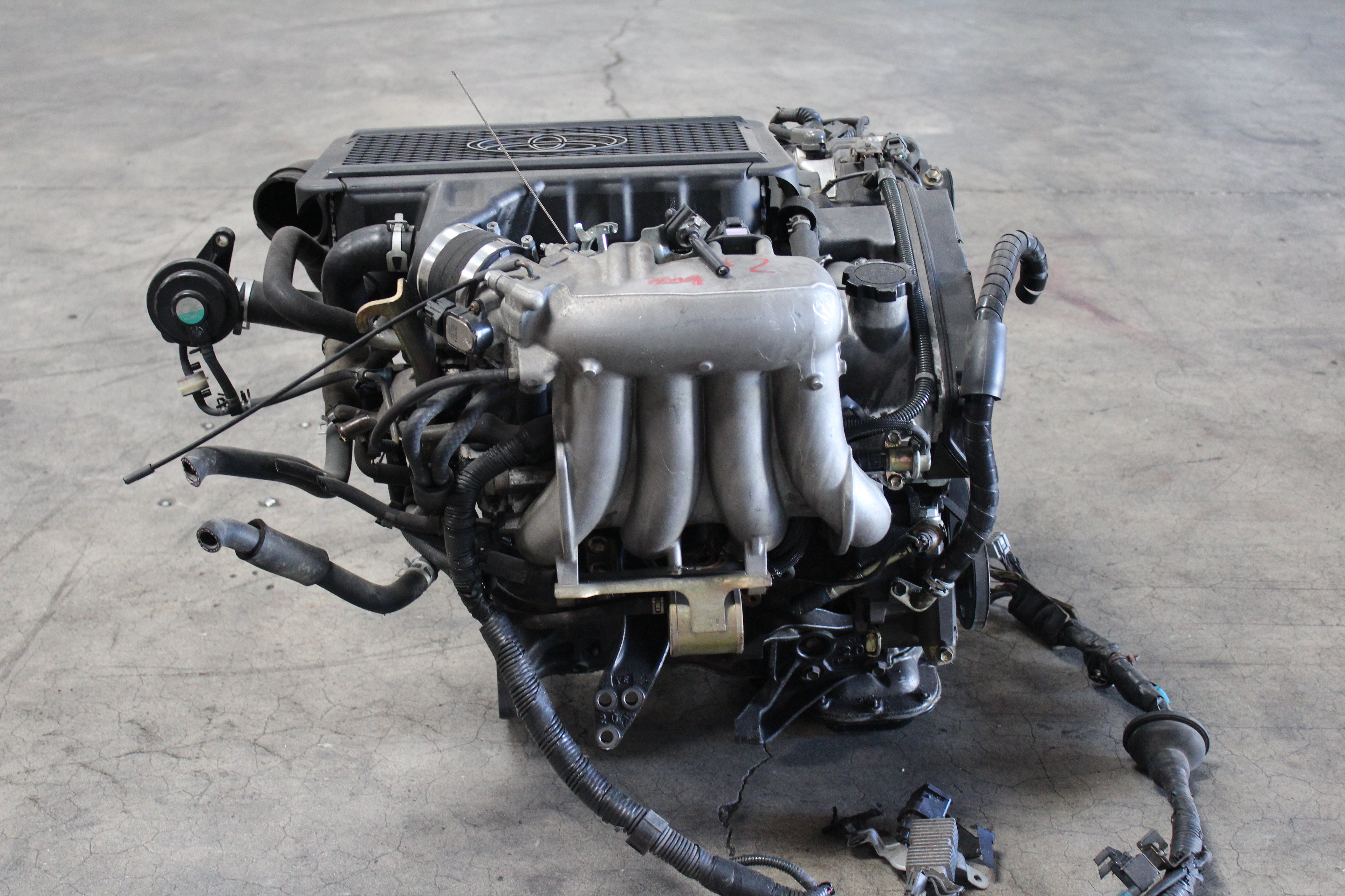 JDM 1997-2001 TOYOTA CALDINA MR2 3SGTE 4TH GEN ST215 2.0L TURBO ENGINE + WIRING