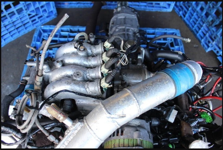 JDM MAZDA RX-7 FC TURBO II ENGINE-TRANSMISSION FULL SWAP 88-91 13BT
