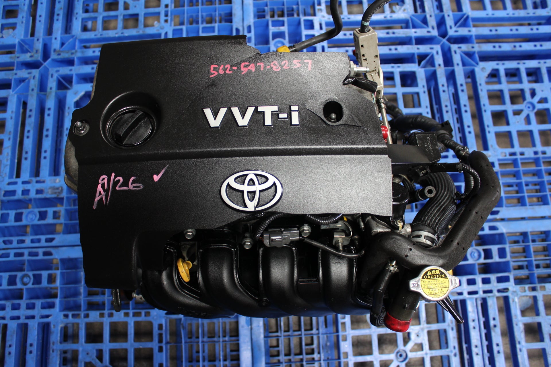 06-17 Toyota Yaris Engine - 1NZ