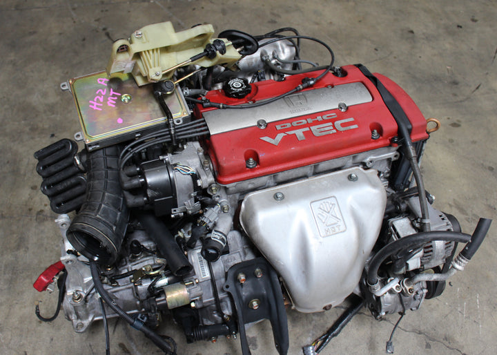 98-02 Honda Accord Replacement H22 Euro R Engine & 5-Speed LSD Trans.