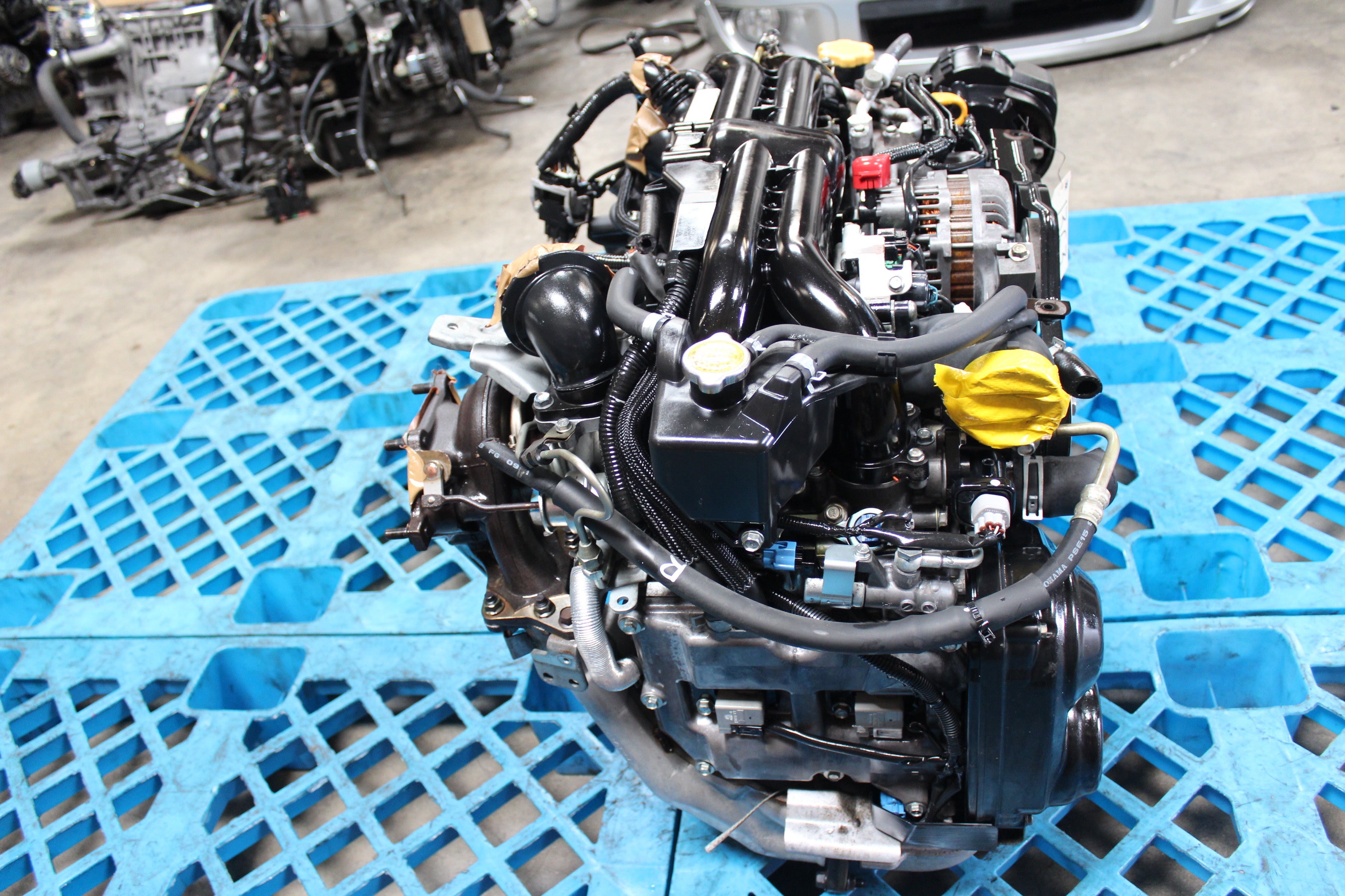 06-14 Subaru Impreza WRX Engine - EJ20X With Pump