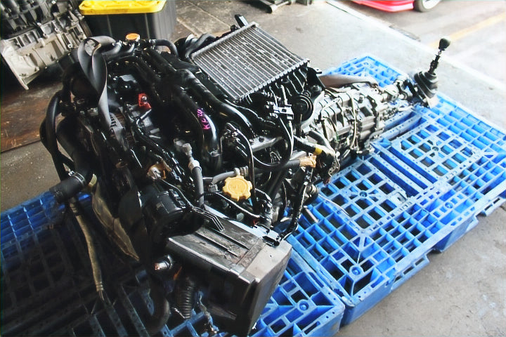 04-14 Subaru Forester XT Engine W/ 6-Speed Manual Trans - EJ20X