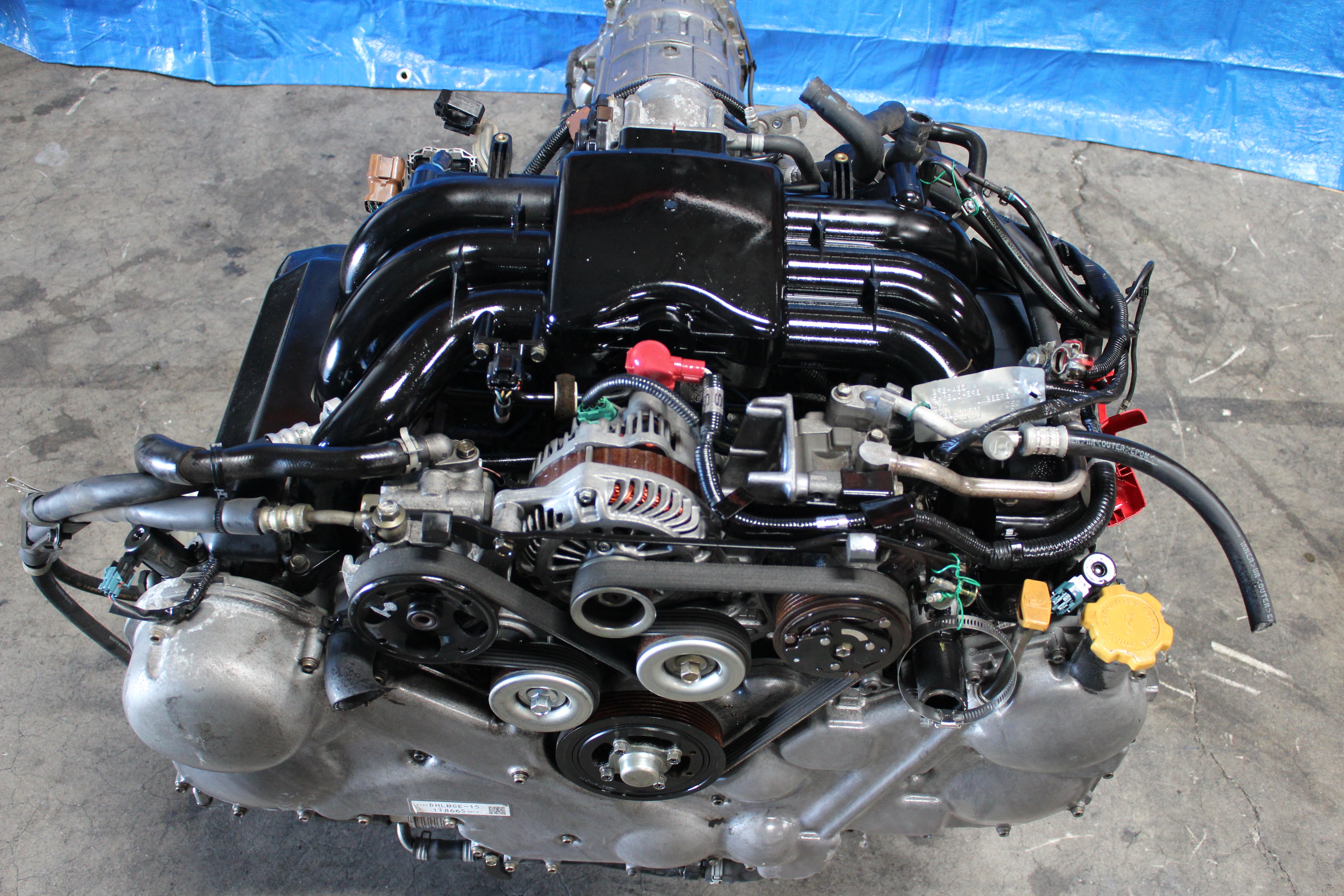 04-09 Subaru Tribeca Engine - EZ30 Plastic Intake